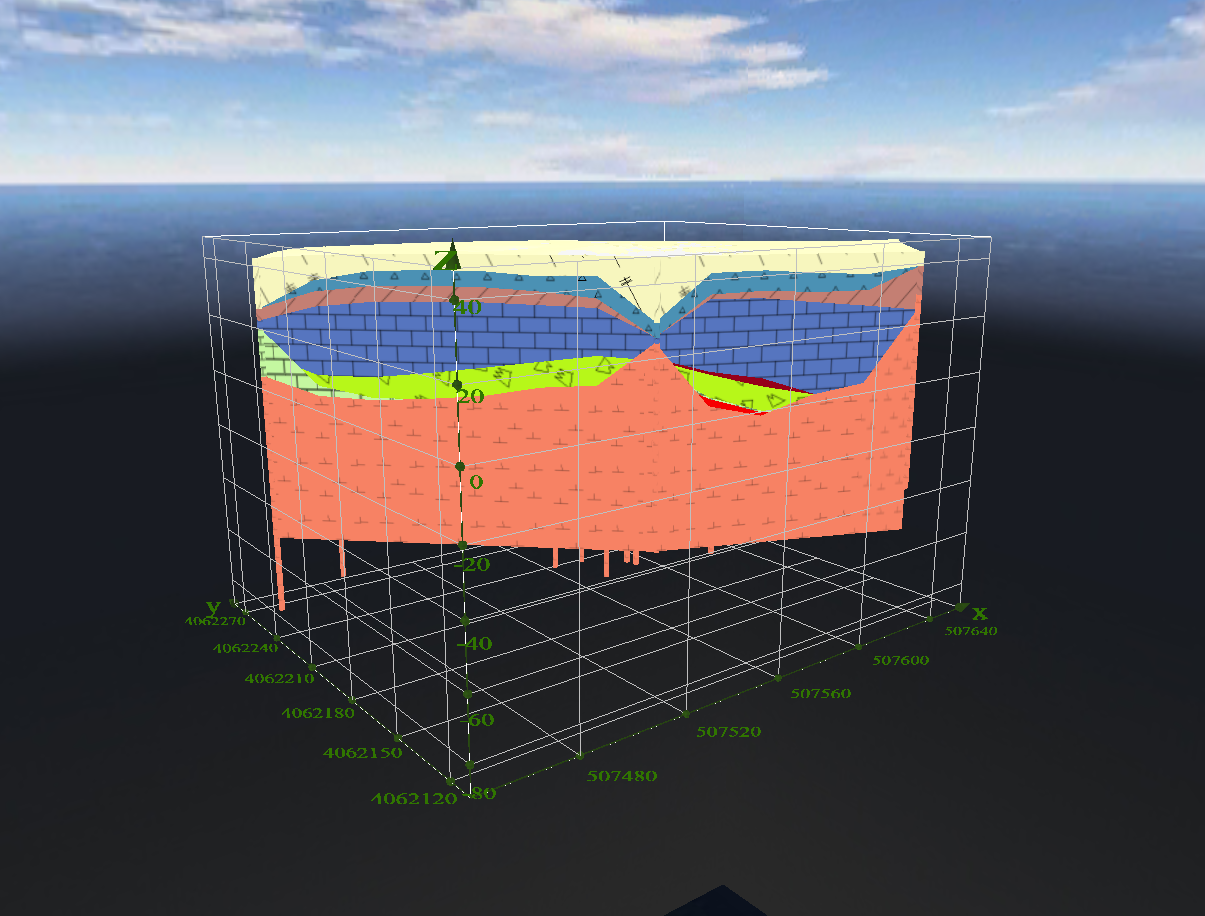 星河北鐵礦礦山采空區綜合治理工程三維地質建模